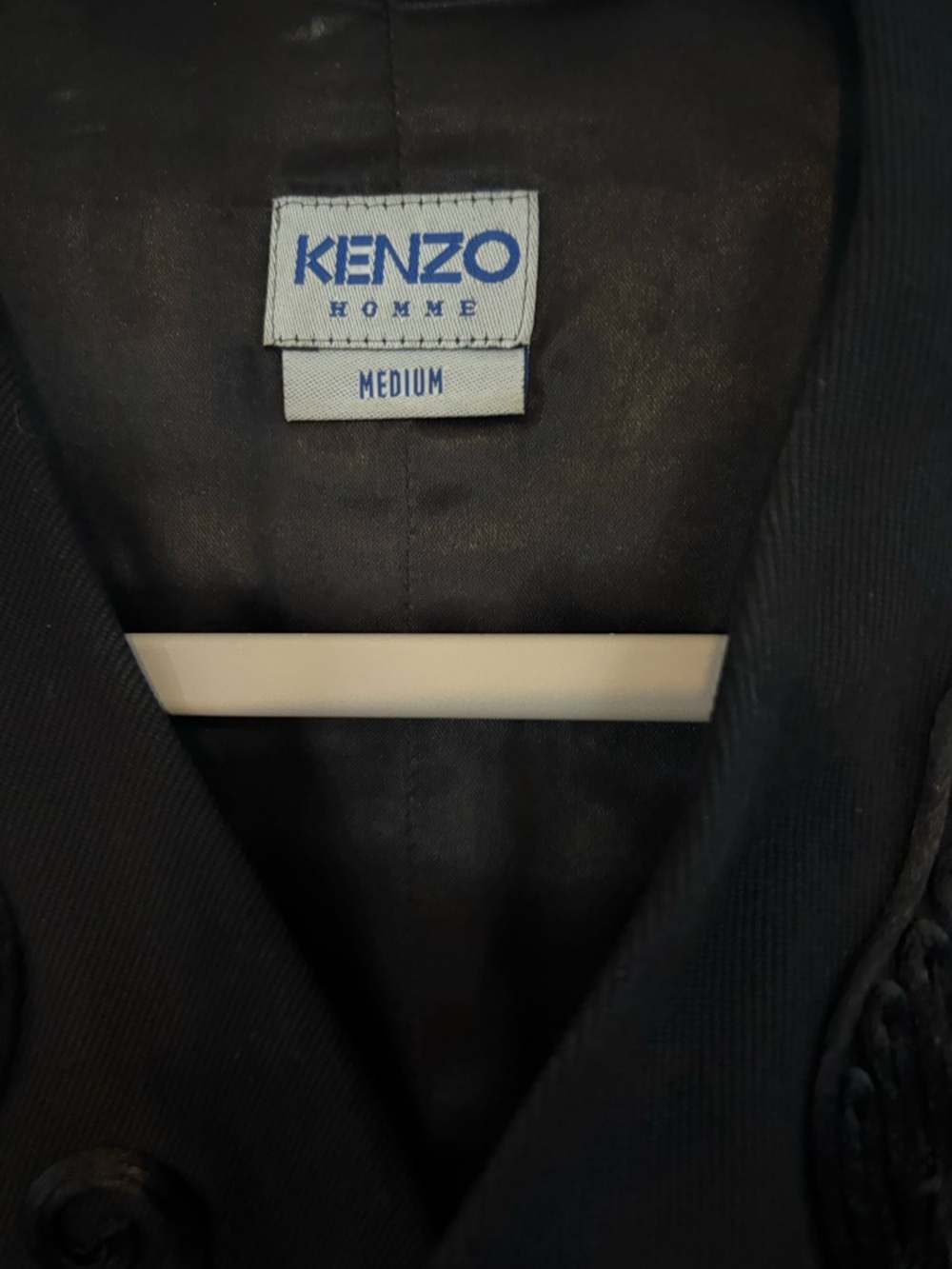 Kenzo Black Embroidered Sleeveless Vest - Picture 5 of 7